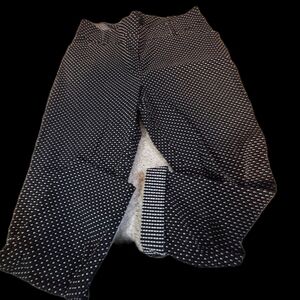 Black and White Polka Dot Pants